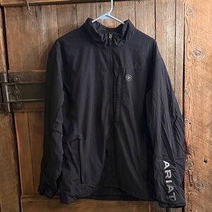 Ariat Men's Black Windbreaker Jacket